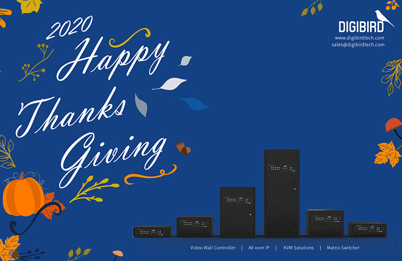 Wishing a delightful and happy Thanksgiving from DigiBird