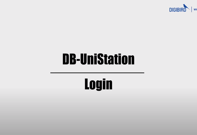 DB-UniStaion Feature Demo_Login